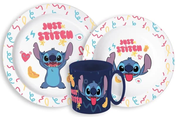 Måltidsset Lilo och Stitch 350ml mugg