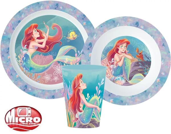 Måltidsset Disney Lilla Sjöjungfrun Ariel
