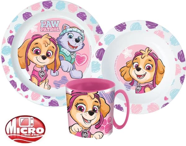 Måltidsset Paw Patrol 350ml mugg