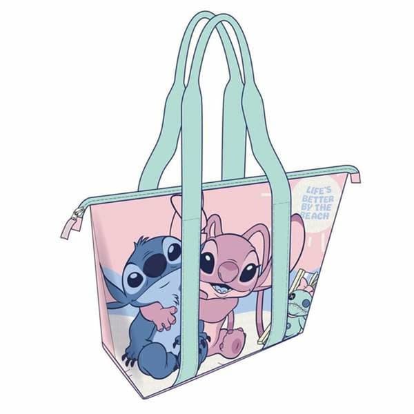 Strandtaske Stitch Blå 47 x 33 x 15 cm