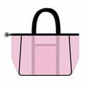 Miniatyrbillede 2 af 2: Strandtaske Hello Kitty Pink 62,0 x 39,0 x 20,0 cm