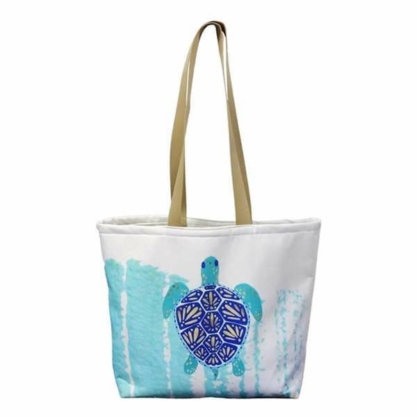 Strandtaske Secaneta 48 x 33 x 14 cm Skildpadde