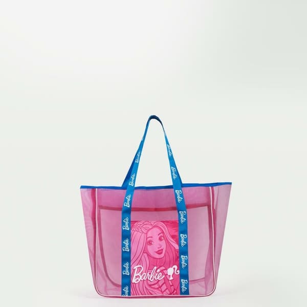 Strandväska Barbie Fuchsia 62,0 x 39,0 x 20,0 cm