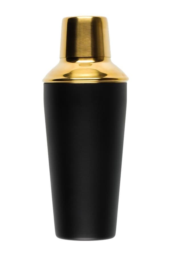 Maku Cocktailsæt 4 dele sort/ guld