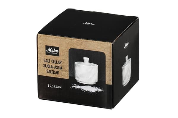 Maku Saltbeholder, marmor