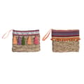 Miniatyrbillede 1 af 2: Håndtasker Hippie DKD Home Decor Multifarvet flet (26 x 4 x 20 cm) (2 enheder)
