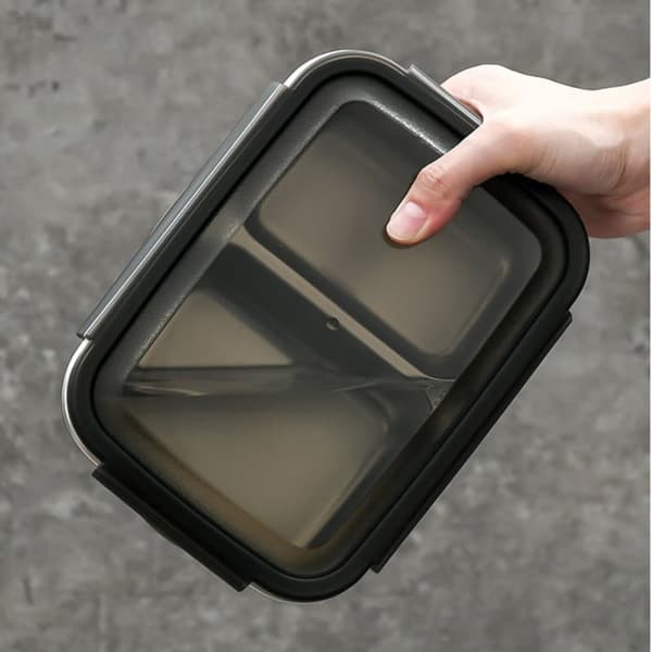 Isolerat Edelstahl lunchpaket, sittad Crisper-Box, fruktbox, oerhört praktisk, kan frysa