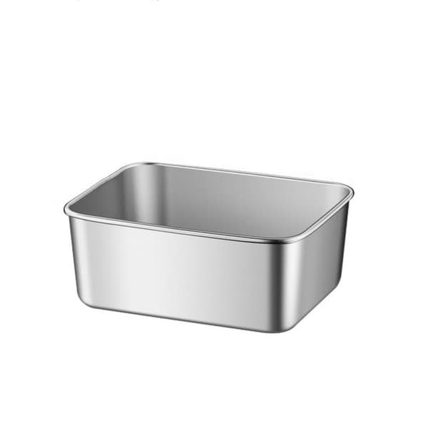 Edelstahl picknickbox för livsmedelslagring, sittad kylbox, ideal för utomhusanvändning