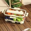 Miniatyrbild 3 av 5: Bärbart Crisper-Box, utomhus, camping, picknick, frukt-brödbox, ren lagring