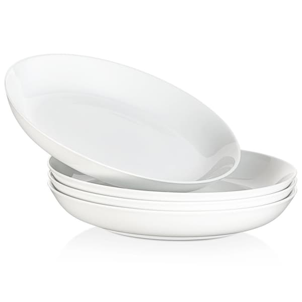 Pasta-astia-setti, runsas kapasiteetti 1,6L, ympäristöystävällinen materiaali,4kpl, Keittolautanen