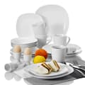 Miniatyrbillede 1 af 2: 20-delt porcelænsservice, service til 4, FDA-certificeret,20 stk.