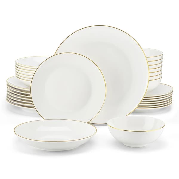 Porcelænsservise, nordisk europæisk design, sæt til 4/8., 32-DELE