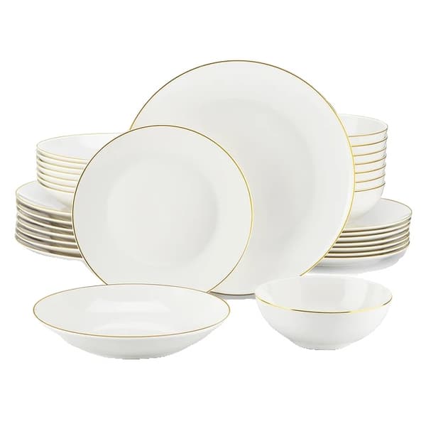 Porcelænsservise, nordisk europæisk design, sæt til 4/8., 32-DELE