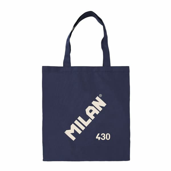 Tekstil pose Milan 1918 Marineblå 38 x 41 cm