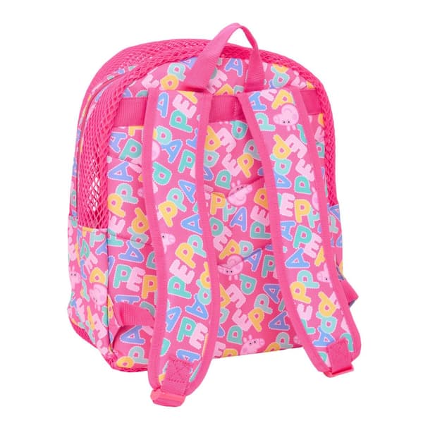Strand rygsæk Peppa Pig Pink 30,5 x 24 x 18 cm Børns