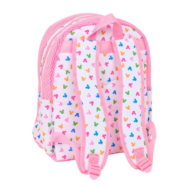 Strand rygsæk Minnie Mouse Multifarvet Pink 30,5 x 24 x 18 cm Børns