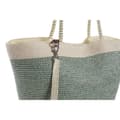 Pikkukuva 2 / 5: Rantalaukku DKD Home Decor Ruskea Vihreä Beige Mintunvihreä Kuitu 43 x 10 x 28 cm (2 osaa)