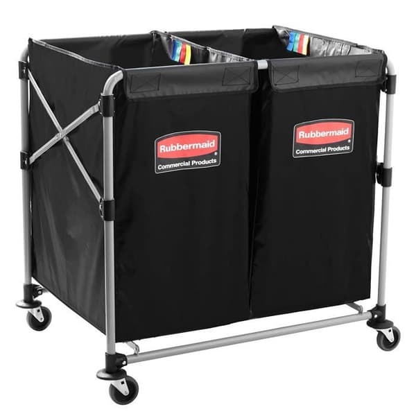 Rubbermaid Commercial Products Sac X-Cart, 150 L, Svart - 1871645