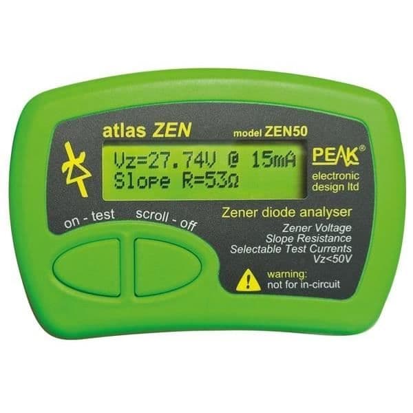 ATLAS ZEN - ZENER DIOD ANALYSER (0 - 50 V)