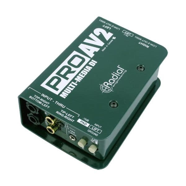PRO AV2 Stereo Multi-Media DI PROA Direct Boxes