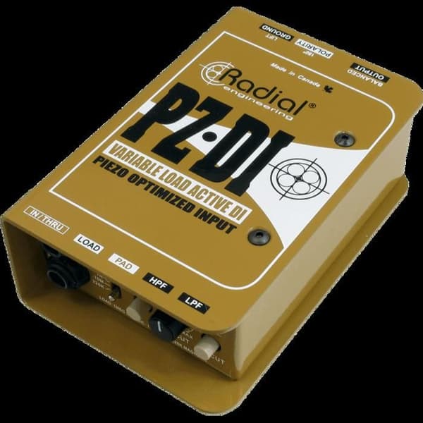 Radial PZ-DI - DI för piezo pickup