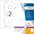 Miniatyrbild 1 av 5: Private label Herma 5079 CD/DVD Etikett 116mm Vit - 50 etiketter
