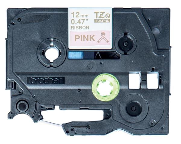 Brother TZE-RE34 Label Printer Tape Guld på Pink