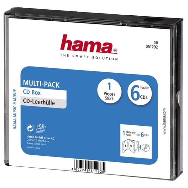 Hama CD Multi Pack 6 CD'er