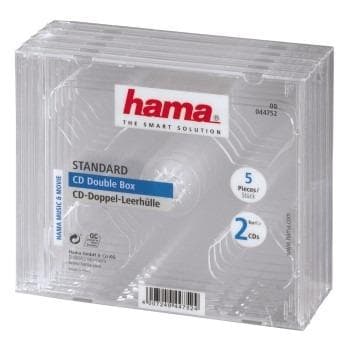 Hama CD Dobbeltæske Transpirant 5 Pakke
