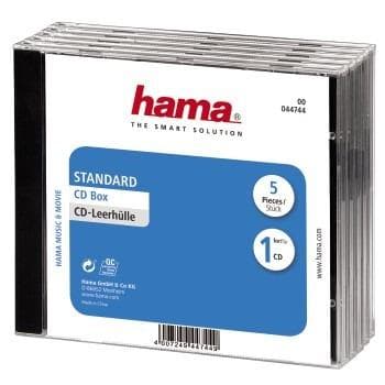 Hama CD Box 5 Pack Forseglet