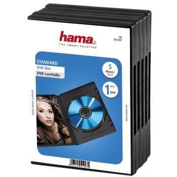 Hama DVD Box Sort 5 Pack