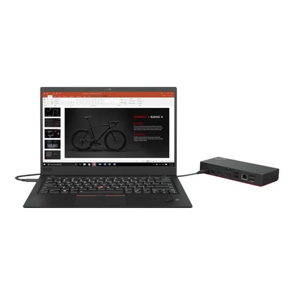 Lenovo USB-C® dockningsstation Lämplig för märken (dockningsstationer för bärbara datorer): Thinkpad med