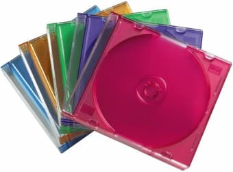 Hama Slim CD Jewel Case, pack of 25, 51166