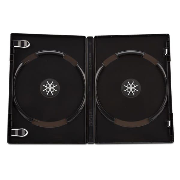 Dragontrading - DT-VEBDVDDC - Dragon Trading Viva Elite dubbla DVD-fodral Svart (pack om 50)
