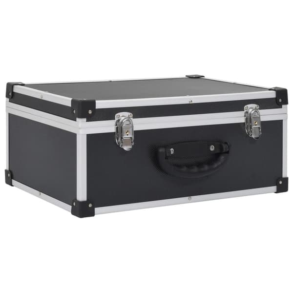 Cd/dvd – opbevaring - Living CD-kasse til 60 CD'er aluminium ABS sort