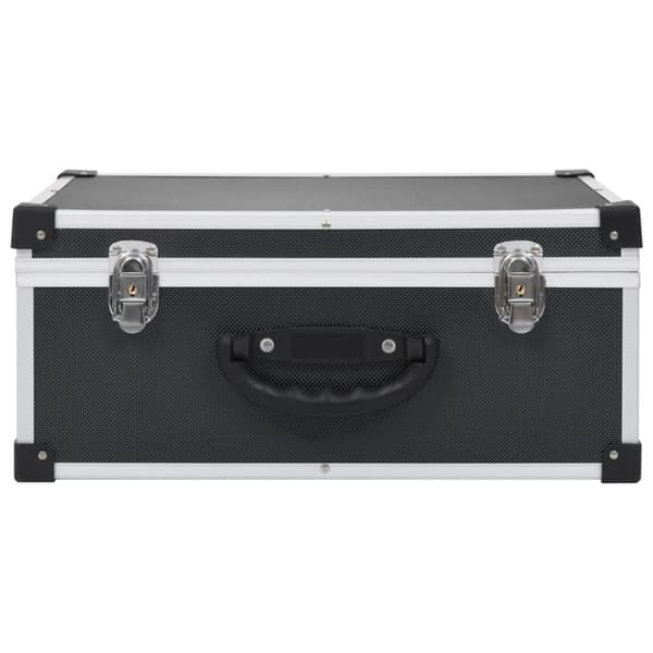 Cd/dvd – opbevaring - Living CD-kasse til 60 CD'er aluminium ABS sort
