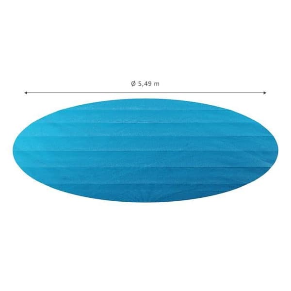 Oskar rund pool solskydd 549 cm 400 µ, Min poolvärme solskydd