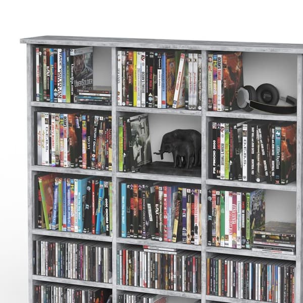 Vicco CD Jukebox Hylla, Betong, 105 x 136 cm