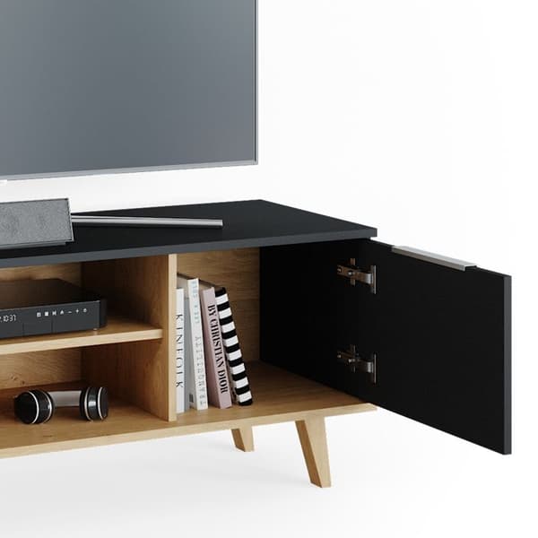 Vicco Nautica TV-skåp, antracit, 138 x 49 cm
