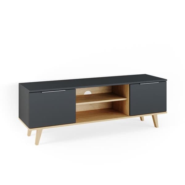 Vicco Nautica TV-skåp, antracit, 138 x 49 cm