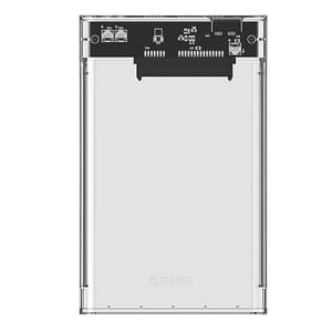 Orico 2139 HDD/SSD 2,5" drevkabinet, 5Gbps, USB-A til USB Micro-B (gennemsigtig)