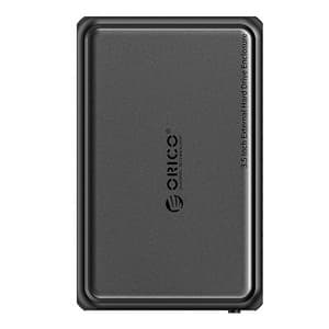 Orico DDL HDD/SSD-kabinett 2,5" / 3,5", 5Gbps, USB-A til USB-B (svart)