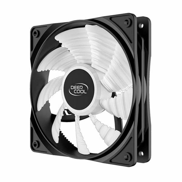 Deepcool - DP-FLED-RF120-RD - RF120R 120 mm Svart Röd LED Fodral Fläkt