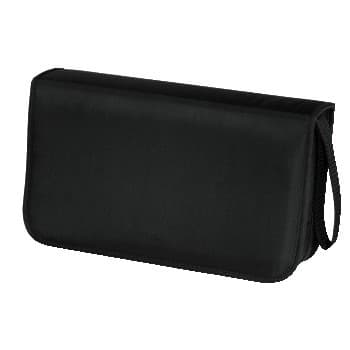 Hama CD-lompakko Nylon 80 musta
