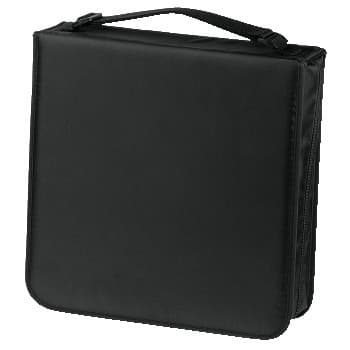 Hama CD-lompakko Nylon 208 musta