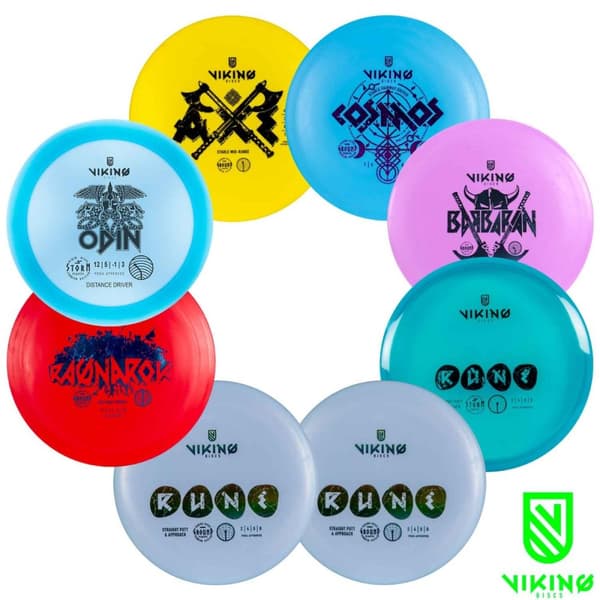 Viking Discs Startsett (8 frisbees)