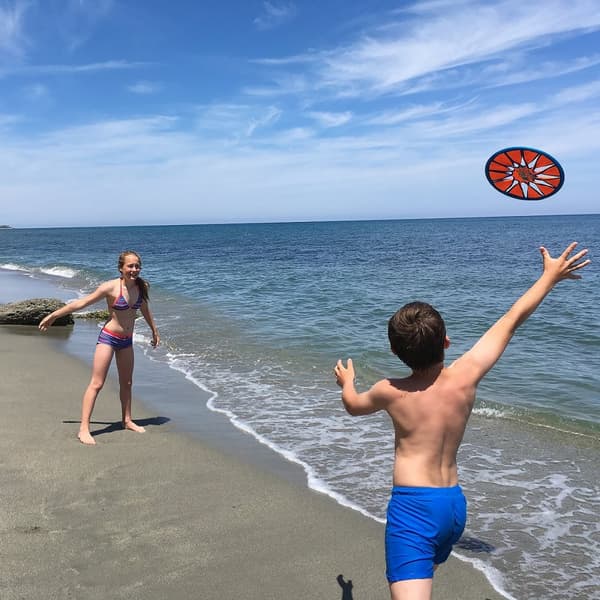 SCHILDKROT Neopren Frisbee-skiva - Röd