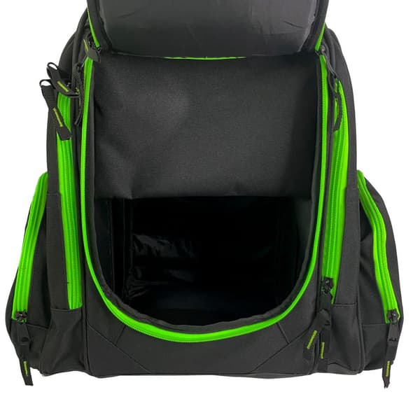 Viking Discs Rucksack Pro Disc golf rygsæk, Sort/Lime