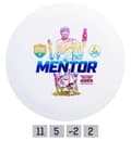 Miniatyrbild 2 av 3: Discgolf DISCMANIA Distance Driver MENTOR Active White 11/5/-2/2