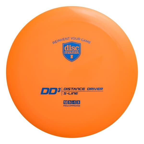 Discgolf DISCMANIA Distance Driver S-LINE DD3 orange 12/5/-1/3
